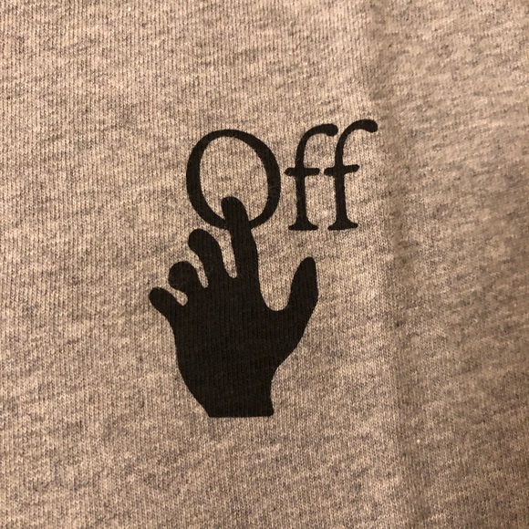 Off-White - Virgil Abloh XL Oversized Degrade Arrow T-Shirt Fall/Winer 2021 - Picture 6 of 7